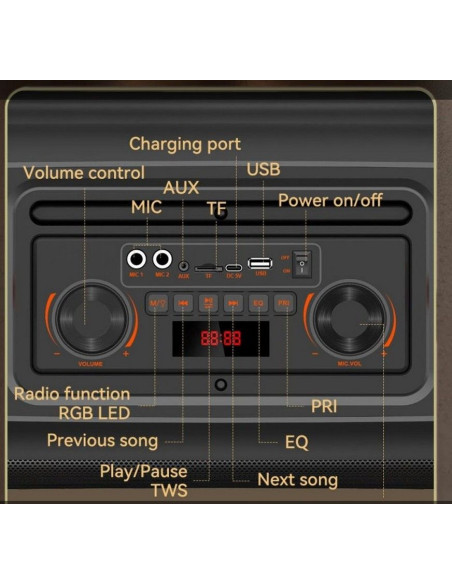 Караоке система Avcrowns ZQS-L17