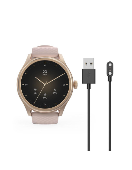 HAMA Смарт часовник -ldquo,5010-rdquo,, Кръгъл, Водоустойчив, 1.38-quot,, 178616