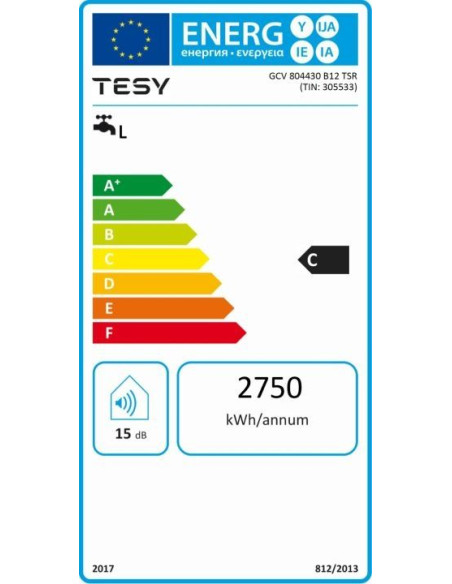 Бойлер Tesy GCV 80/44/30 B12 TSR