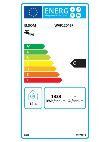 Бойлер ЕЛДОМ WVF12046F 120L 3kW