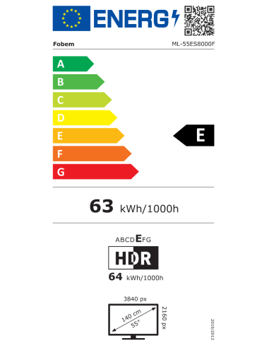 Телевизор Fobem ML55ES8000F Smart
