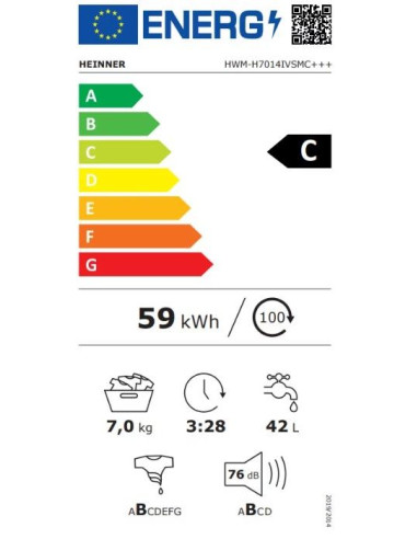 Пералня Heinner HWM-H7014IVSMC+++