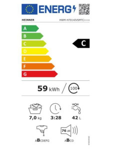 Пералня Heinner HWM-H7014IVSMTC+++ 2