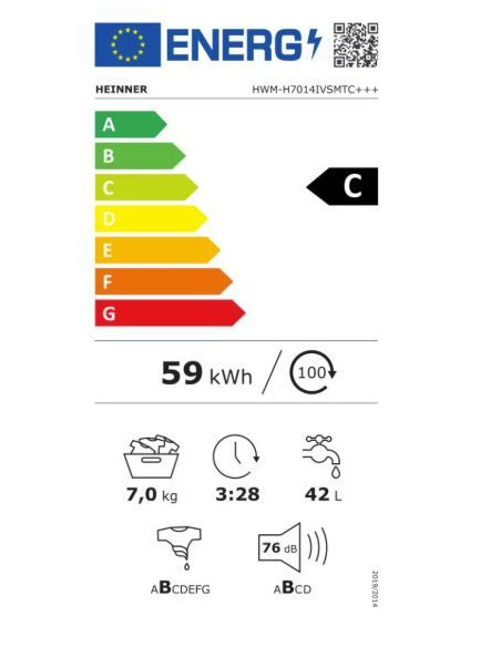 Пералня Heinner HWM-H7014IVSMTC+++