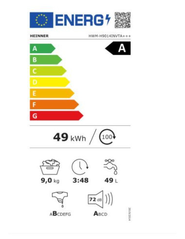 Пералня Heinner HWM-HMK9014INVTA+++
