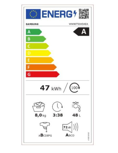 Пералня Samsung WW80T504DAEAS7