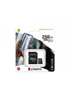 Карта памет Kingston Canvas Select micro SDHC 256GB Class 10