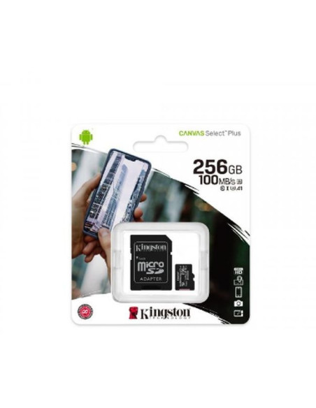 Карта памет Kingston Canvas Select micro SDHC 256GB Class 10