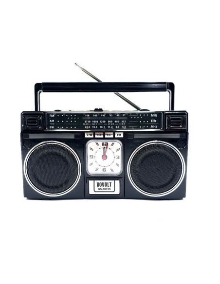 Радио NNS 7003S black / silver / brown