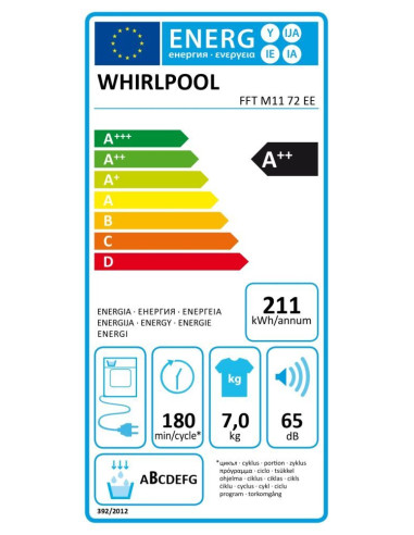 Сушилня Whirlpool FFT-M11 72 EE