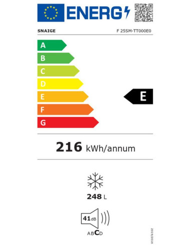 Фризер Snaige F 25SM-TT000E0