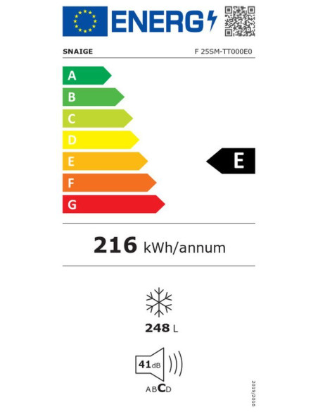 Фризер Snaige F 25SM-TT000E0