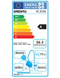 Прахосмукачка Grento VC-A700 2