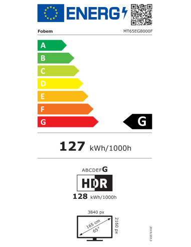 Телевизор Fobem MT65EG8000F Smart