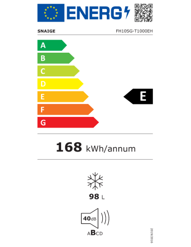 Фризер Snaige FH10SG-T1000EH