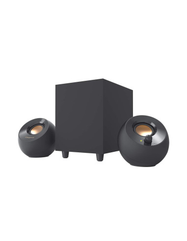 Озвучителна система Creative PEBBLE Plus 2.1, USB,8W