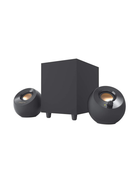 Озвучителна система Creative PEBBLE Plus 2.1, USB,8W