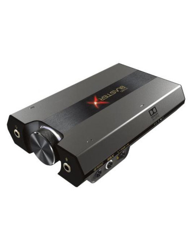Звукова карта Creative Sound BlasterX G6, 7.1, Външна, USB, Xamp Headphone PS4, Xbox One, Nintendo Switch, and PC
