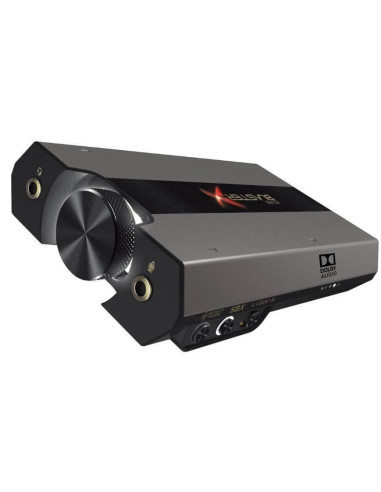 Звукова карта Creative Sound BlasterX G6, 7.1, Външна, USB, Xamp Headphone PS4, Xbox One, Nintendo Switch, and PC