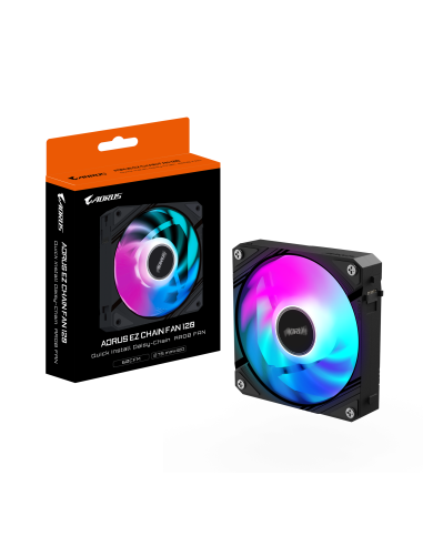 Вентилатор GIGABYTE AORUS EZ CHAIN 120 Black ARGB