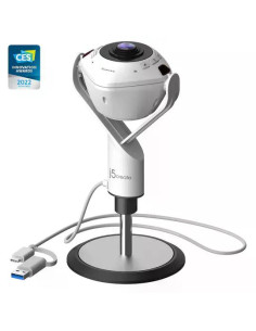 Камера за видеоконференции, j5create JVU368,360-deg,,Full HD 1080p,USB-trade, UVC/UAC plug-and-play,HDR,AI функция