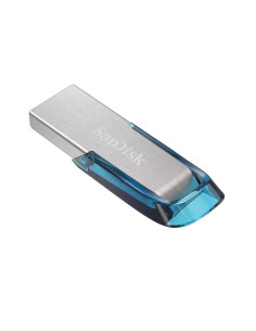 USB памет SanDisk Ultra Flair, USB 3.0, 128GB, син 2