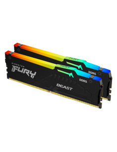 Памет Kingston FURY Beast Black RGB 64GB(2x32GB) DDR5 5600MHz CL40