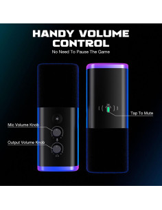 Настолен микрофон FIFINE AM8 Dynamic RGB XLR/USB- Black 2