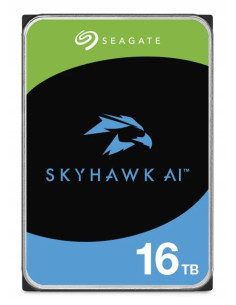 Твърд диск Seagate Skyhawk AI ST16000VE005 16TB 3.5-quot,, 7200RPM, 512MB, SATA3