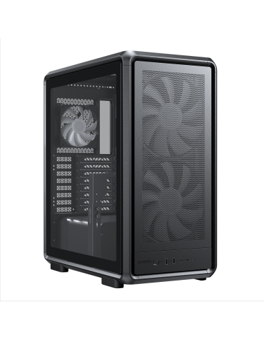 Кутия CoolerMaster MasterFrame 500 Mesh - Black ARGB