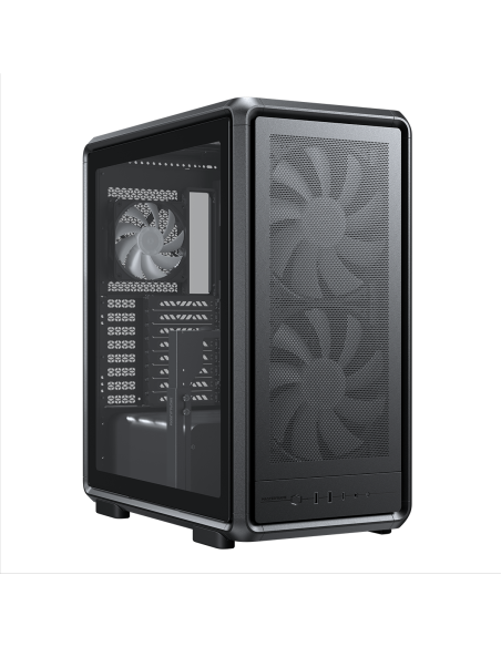 Кутия CoolerMaster MasterFrame 500 Mesh - Black ARGB