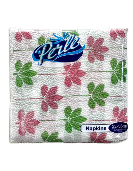 Салфетки Perle цветни 60бр.