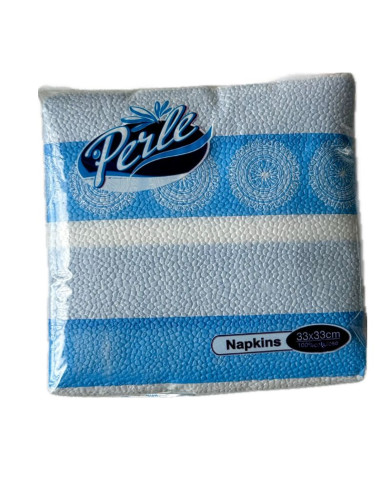 Салфетки Perle цветни 60бр.