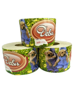 Тоалетна хартия Дева 300 къса – бандерол