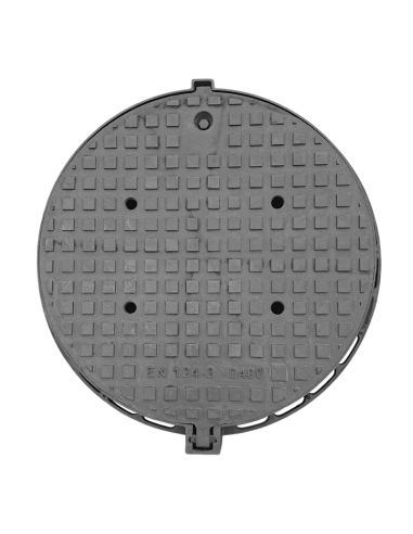 Чугунен капак Ø800 D400 /P/ вентилиран H100