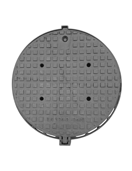 Чугунен капак Ø800 D400 /P/ вентилиран H100