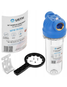 Филтърно тяло 10“ USTM WFW EMI 3/4“