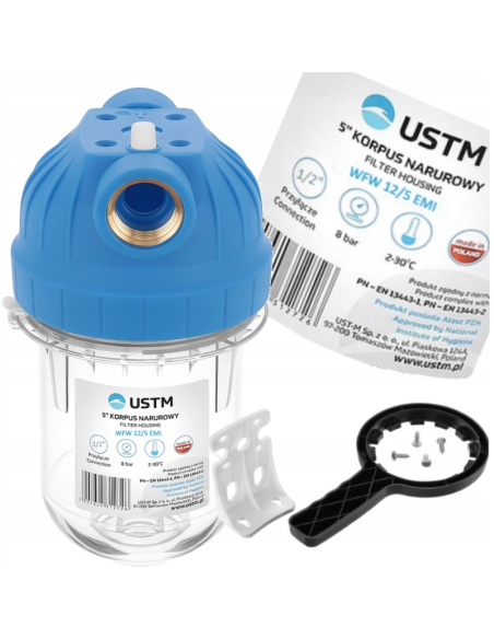 Филтърно тяло 5“ USTM WFW EMI 1/2“
