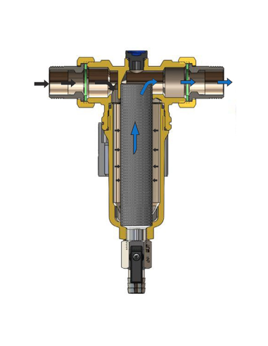 Филтър с магнитен сепаратор 1“