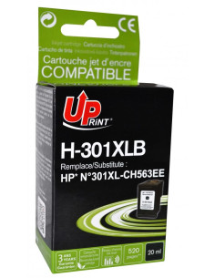 Мастилница UPRINT CH563EE HP, Черен
