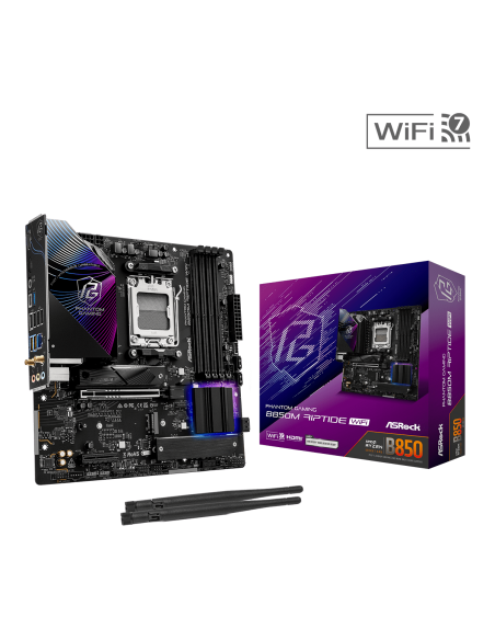 Дънна платка ASRock B850M RIPTIDE WIFI7 socket AM5