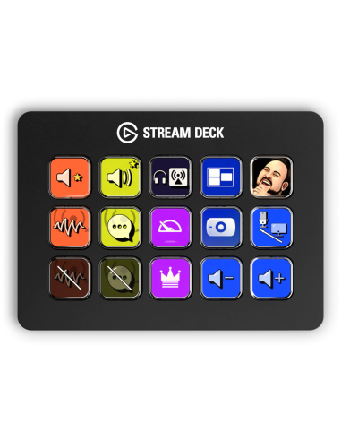 Контролер Elgato Stream Deck MK.2 - 15 Customizable LCD Keys