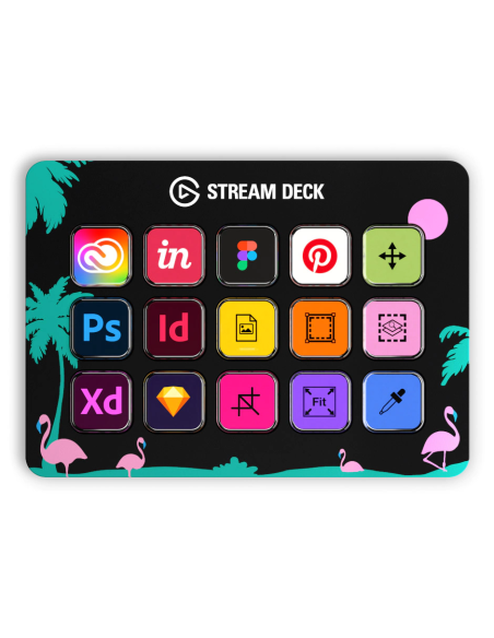 Контролер Elgato Stream Deck MK.2 - 15 Customizable LCD Keys