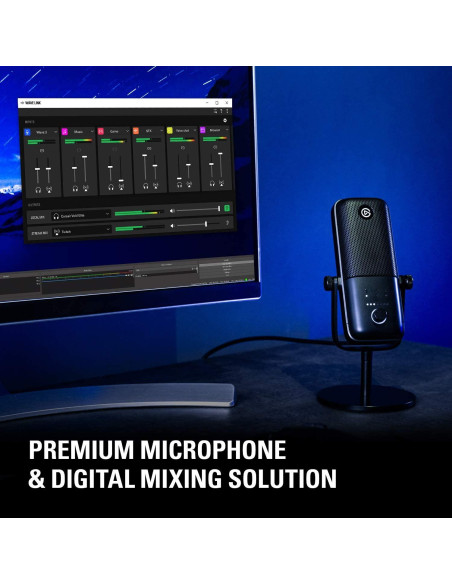 Настолен микрофон Elgato Wave 3
