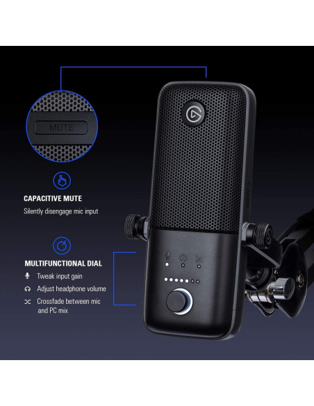 Настолен микрофон Elgato Wave 3