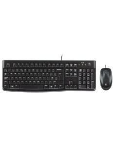 Kомплект клавиатура с мишка Logitech MK120 US-Layout - Черна