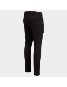 Работен панталон VIGOR BLACK/RED 02002513 2