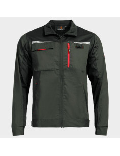 Работно яке PRISMA LIGHT STRETCH OLIVE/BLACK 02002348