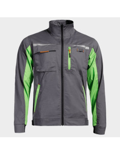 Работно яке PRISMA LIGHT STRETCH GREY/GREEN 02002344