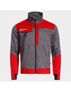 Работно яке EOS STRETCH RED/GREY 02002367